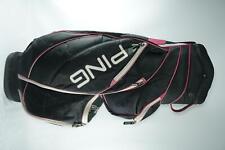 Ping Cart Bag / Black and Pink / With Rainhood