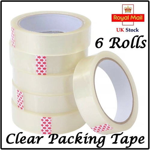 Rolls clear parcel packing - 6x,
