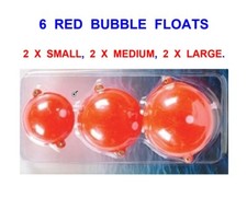 6 RED BUBBLE