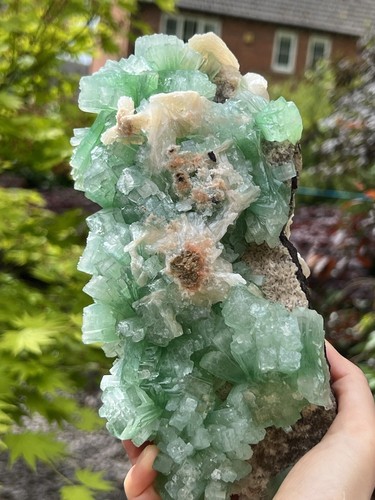 Green large cubic - green,