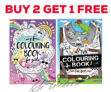 KIDS Activity Colouring Books