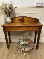 Victorian Walnut Console Table