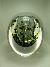 Orrefors Glass Vase Graal vase