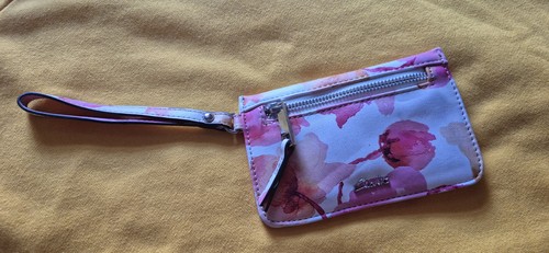 Clarks pink coin purse with - clarks,