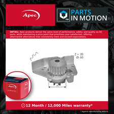Water Pump fits CITROEN BX 1.9