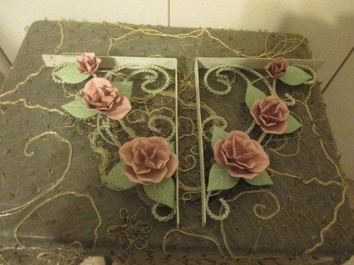 Floral rose shelf - rose,