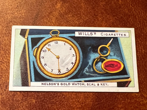 Will cigarette card nelson - cigarette,