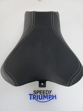 TRIUMPH STREET TRIPLE 765 RS  FRONT SEAT EMBROIDERED SILVER T2308430