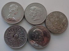 Crown Coins UK 1953-1981