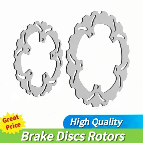 Front rear brake discs rotors - front,