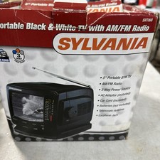 Vintage Black/White TV Radio