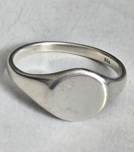 Blank vintage 925 sterling - blank,