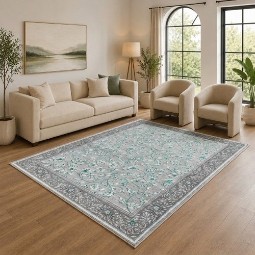 Luxury floral rug - luxury,