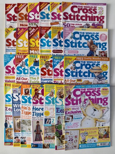 The world cross stitching - the,