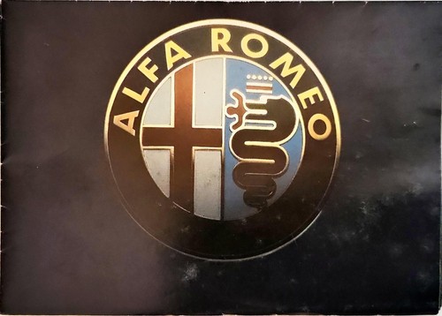 Alfa romeo range brochure 1982 - romeo,