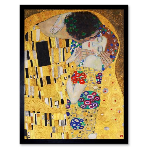 Klimt the kiss wall art - art, print