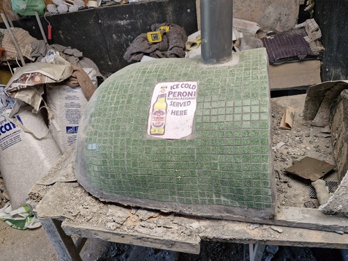 Wood fired pizza oven - ,