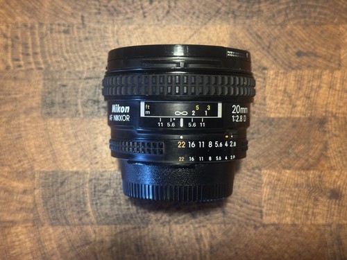 Nikon nikkor 20mm - nikkor, f/2.8