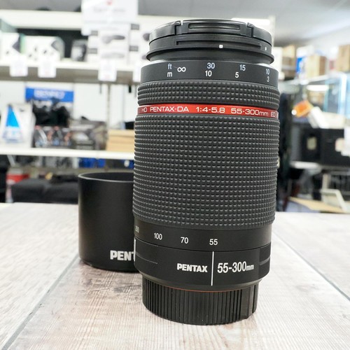 Used pentax 55 300mm - hd-da, 55-300mm