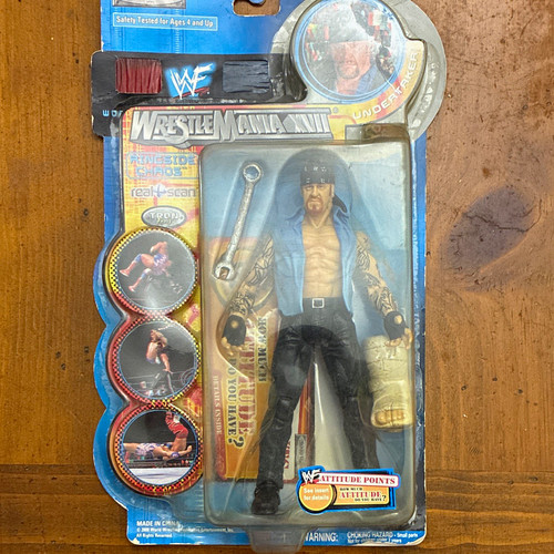 Jakks pacific wwf wrestlemania - jakks,