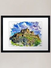 Edinburgh Castle, Watercolour