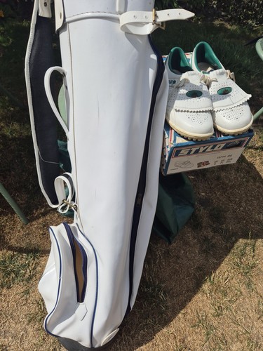 Vintage golf shoes bag - vintage,