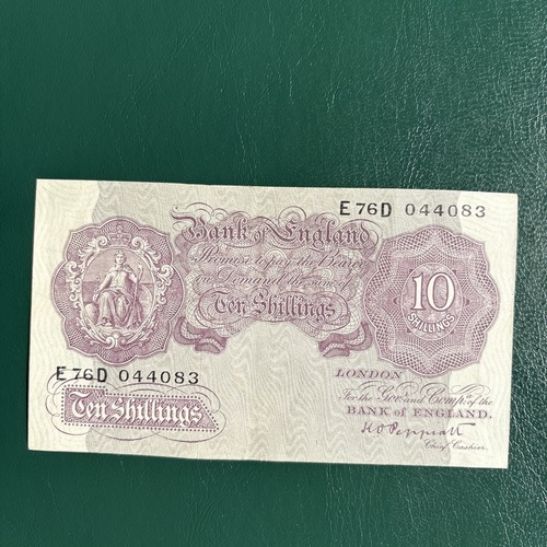 Ten shilling 1940 mauve bank