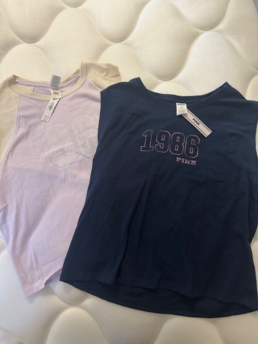 Pink muscle tank top both - pink,