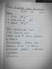 Fly Fishing Gear Package