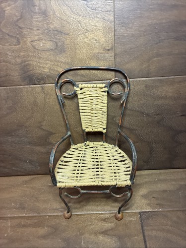 Vintage doll display chair - display,