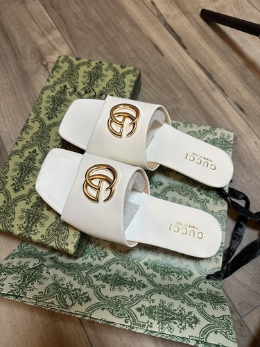 Gucci women white leather - gucci,
