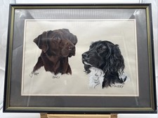 FRAMED ORIGINAL PASTEL