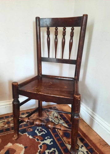 Vintage antique oak dining - vintage,