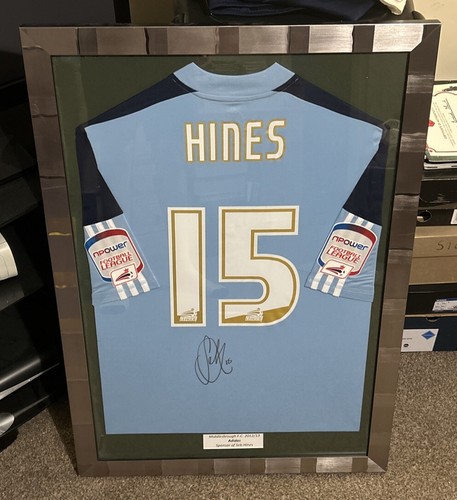 Framed seb hines matchworn - matchworn, &