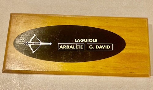 Sommelier laguiole david - sommelier,