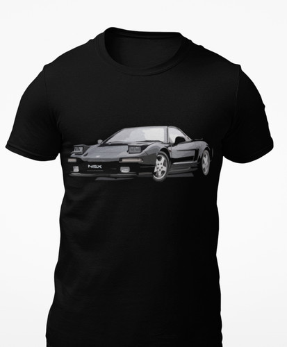 Black honda nsx short - honda,