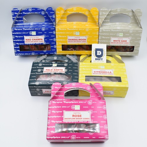 Satya backflow incense cones - backflow,