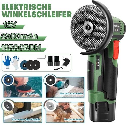 Mini cordless angle grinder