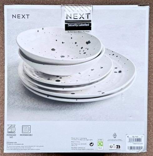 Next dinner set - next, piece