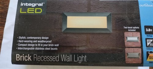 Integral led outdoor brick - led,