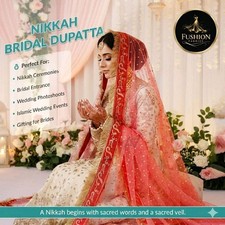 Nikkah Net Dupatta Qabool Hai