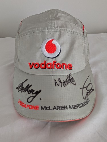 Rare signed vodafone mclaren - signed,