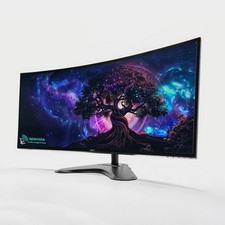 DELL ULTRASHARP U3417W 34" Curved Monitor WQHD IPS 3440x1440 Defects A10