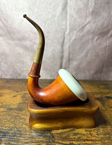 Vintage calabash tobacco - vintage, pipe