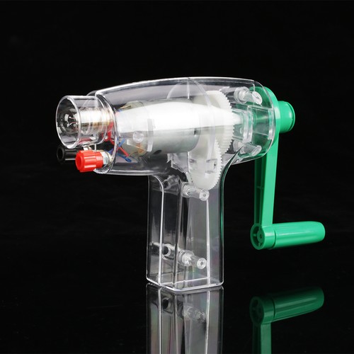 Hand crank driven electricity - hand,