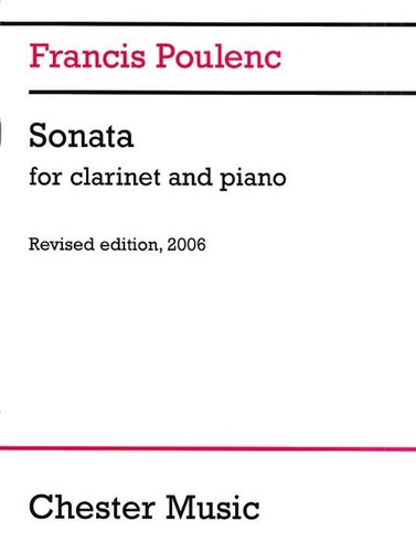 Clarinet sonata francis - clarinet,