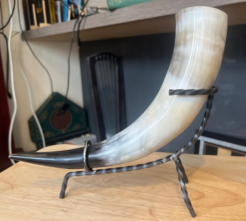 Viking drinking horn cast - viking,