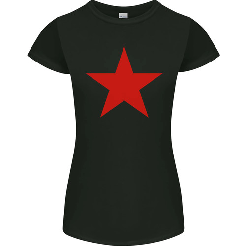 Red star army worn - star,