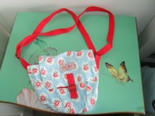 Cath Kisdton Girls bag blue & red roses