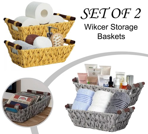 Set wicker baskets mini - set,